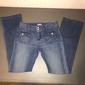 Boot-cut Old Navy youth size 16 blue jeans